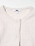 Жіночий в'язаний кардиган UNIQLO 1159842995 (Молочний XXL), фото 6