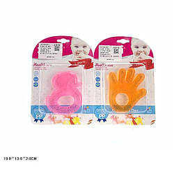 039-1 ХВ Брязкальце-прорізувач, силікон із рідким наповнювачем, на планш 19*13*2 см