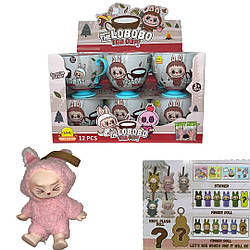 89-166 Лабубу сюрприз, у чашці, 12 шт. у коробці.