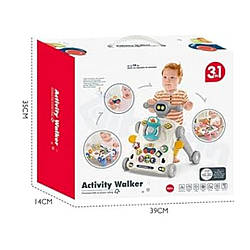 6042 Каталка ходунки для дітей 3 в 1