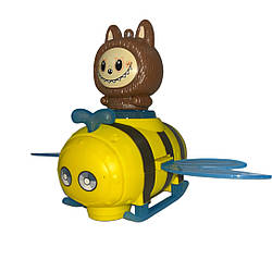 5508 A Бджола з Лабубу, світло, музика, крутитися, у пакеті