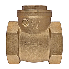 Клапан зворотний пелюстковий Чехія KR.174-15 - 1/2" Т-подібний