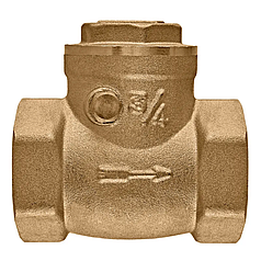 Клапан зворотний пелюстковий Чехія KR.174-20 - 3/4" Т-подібний