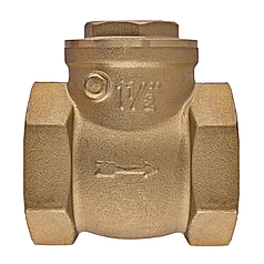 Клапан зворотний пелюстковий Чехія KR.174-40 - 1 1/2" Т-подібний