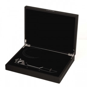 Регульована шлепалка LOCKINK Adjustable Slapper for Impact Play, чорна