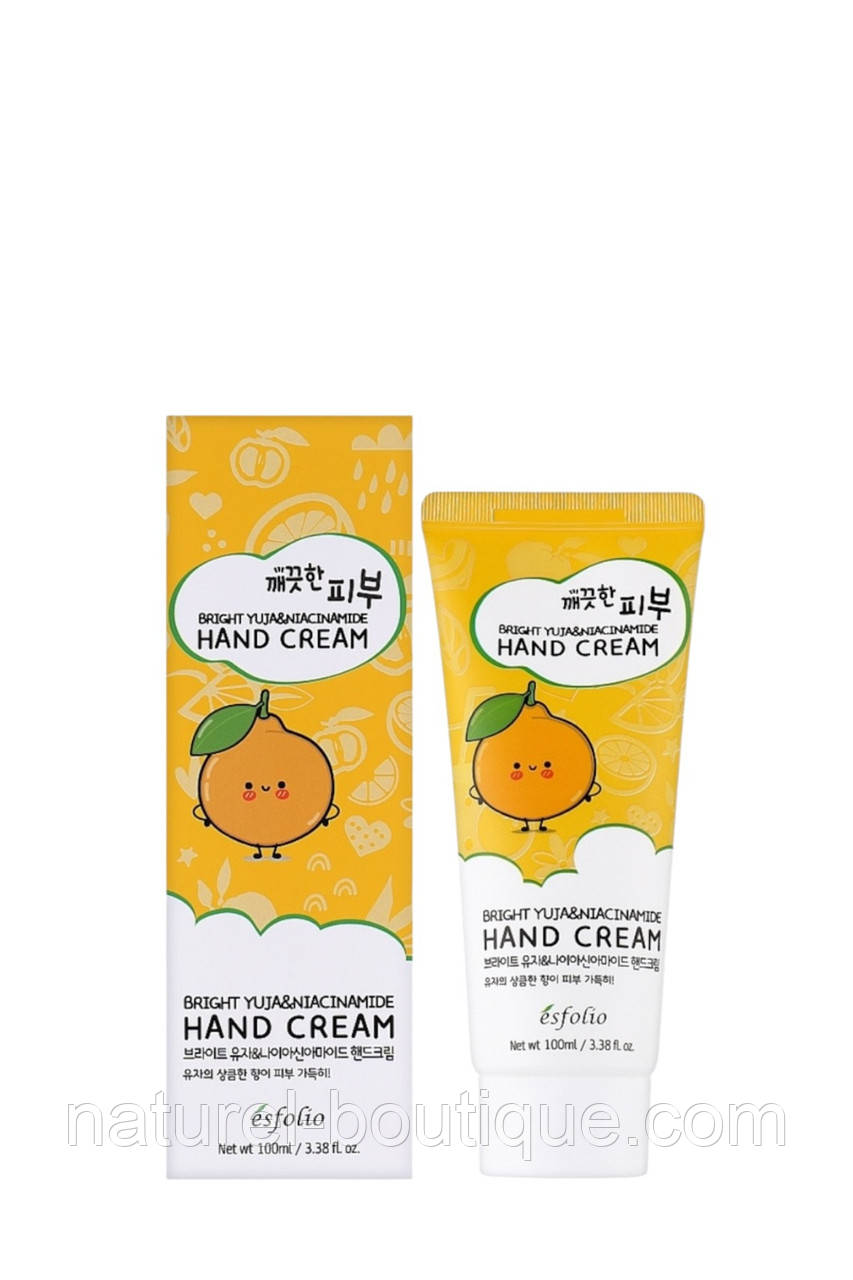 Крем для рук Esfolio Pure Skin з екстрактом юдзу та ніацинамідом, фото 1