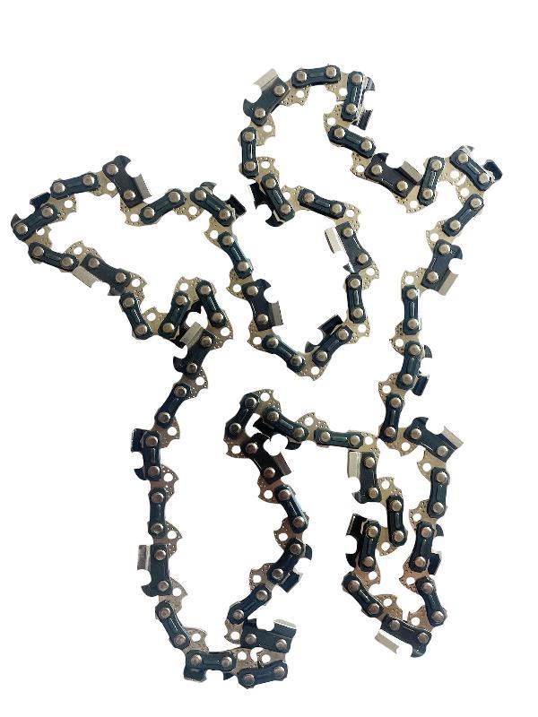 Цепь бензопилы на 56 звеньев (28 зубов), шаг 3\8, паз 1,3, цепь на бензопилу, цепь для электропилы, фото 1