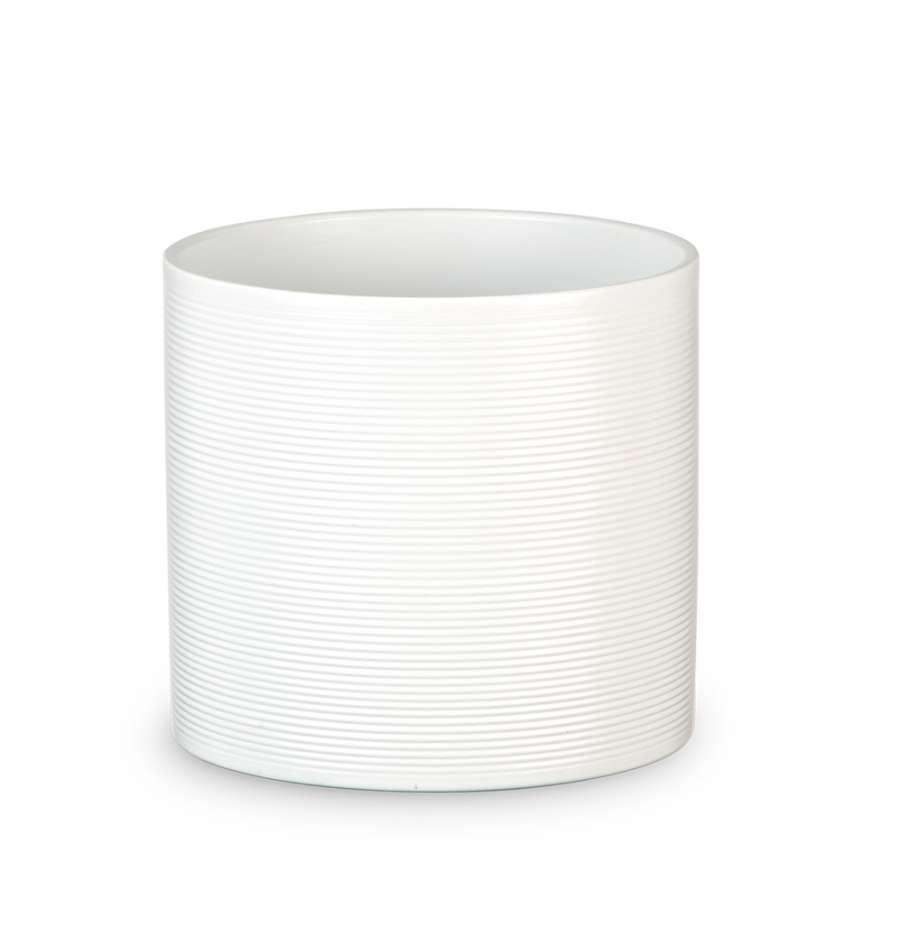 Кашпо для квітів Scheurich "Inspiration" 19", молочний