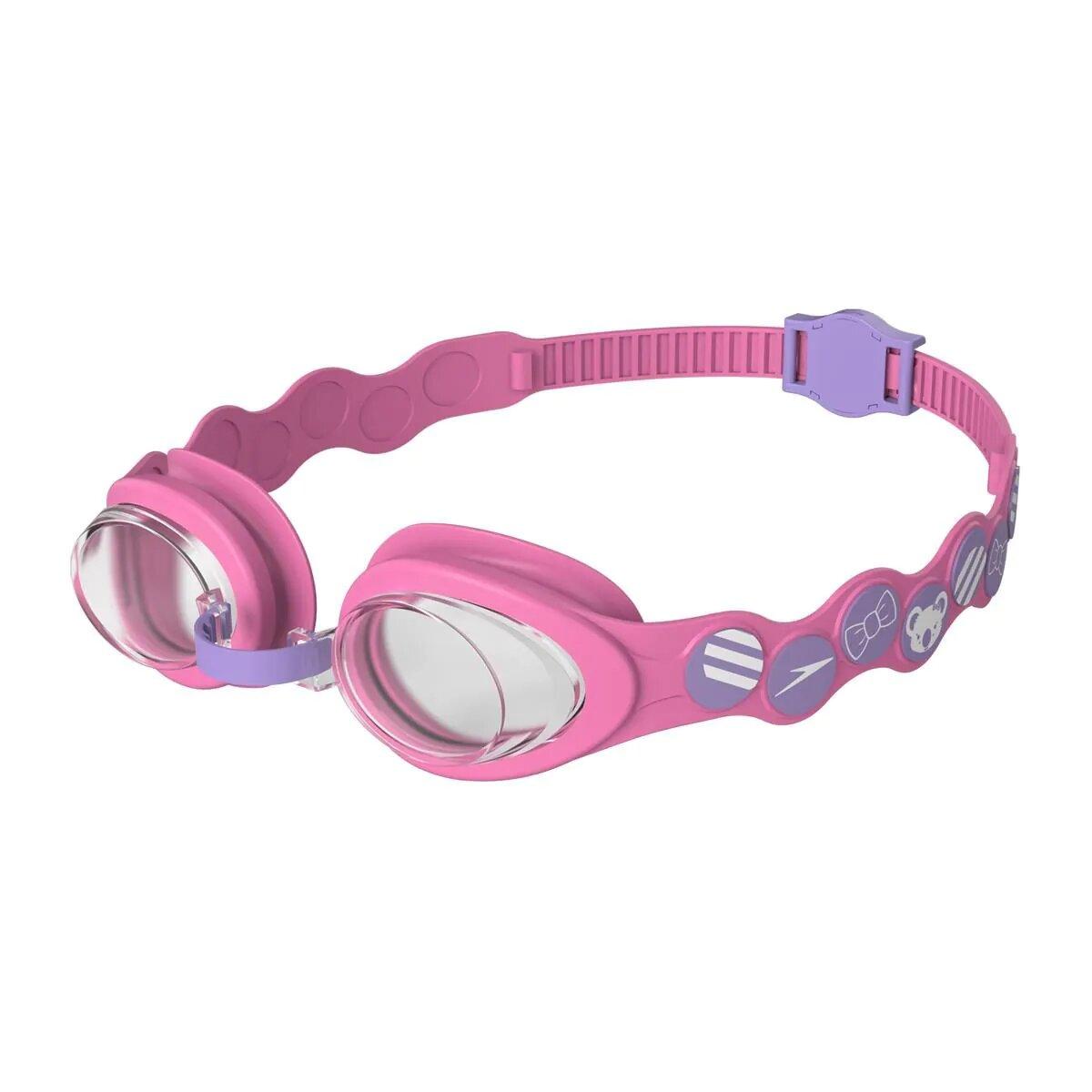 Окуляри для плавання Speedo SEA SQUAD SPOT GOGGLE IU BRIGHT Рожевий Діт OSFM 8-08382B971-1 (Оригінал), фото 1