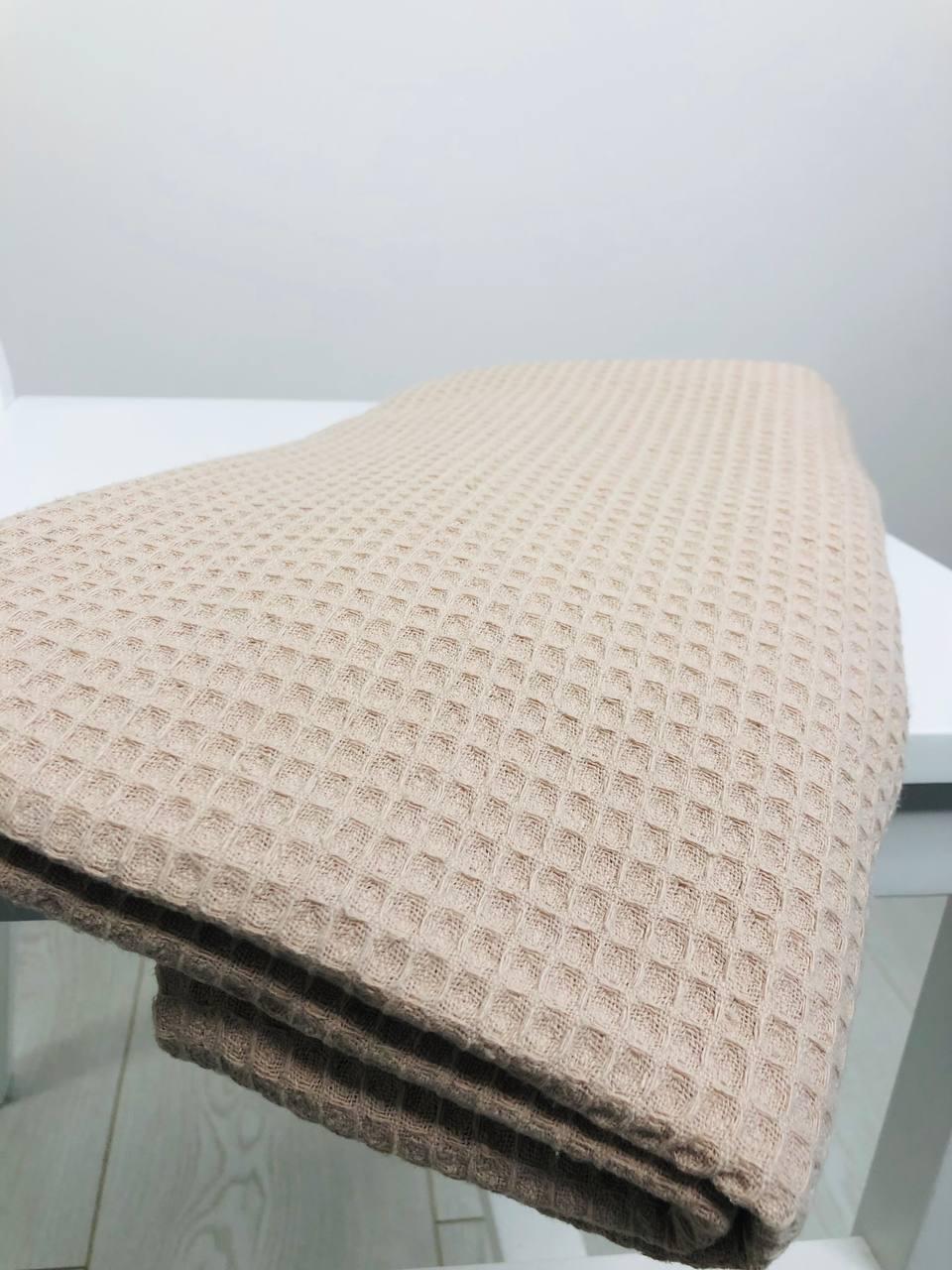 Банний рушник 70*140 беж, фото 1