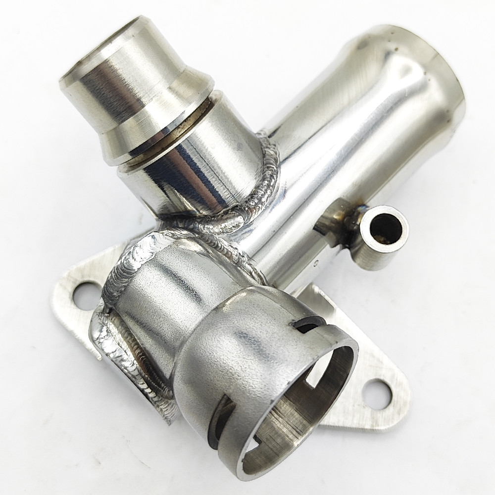 Фланець охолодження 06B121132E Audi, Seat, VW  з нержавійки - ДОВІЧНА ГАРАНТІЯ, фото 1