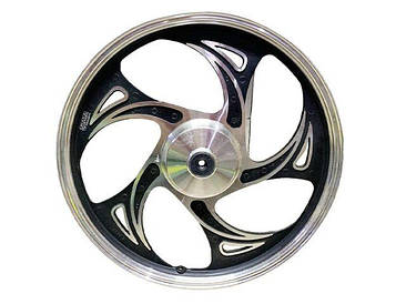 Диск задній ТАТА 17*1,6 (6301RS) на мотоцикл Alpha (Mustang) 125CC УЧЕНКА