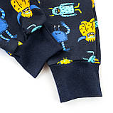 Піжама дитяча утеплена із монстриками Little Monster, фото 7