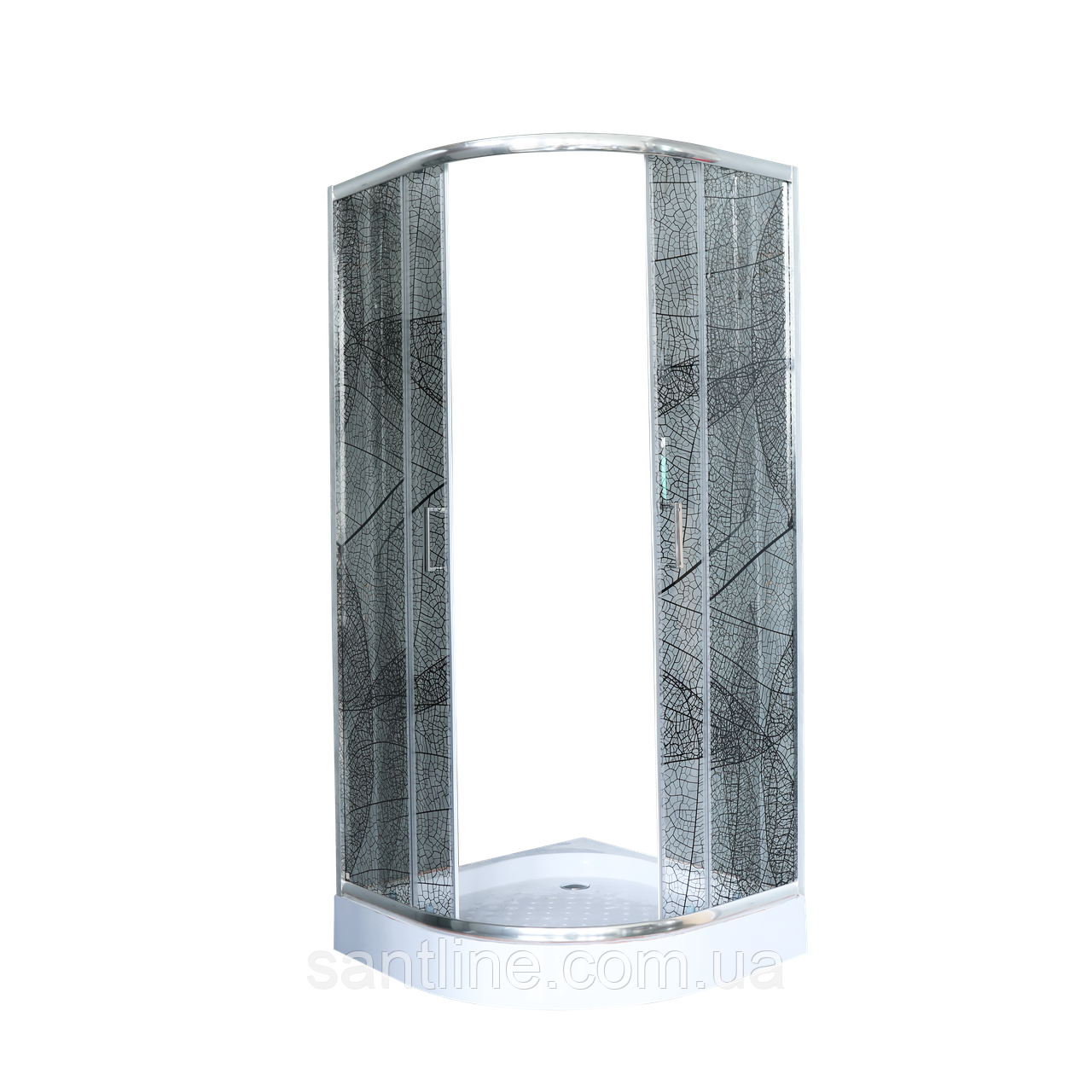 Душова кабіна INSANA Geja Crush (RC) 90х90х205 мілкий піддон ( А0059250 ), фото 1