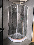 Душова кабіна INSANA Geja Crush (RC) 90х90х205 мілкий піддон ( А0059250 ), фото 2