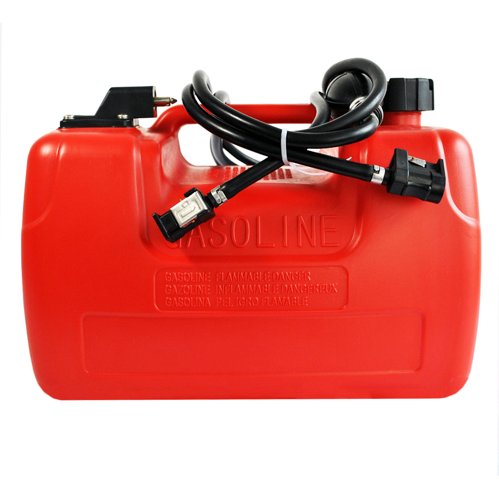 Каністра (бак) 12л. Пластик із шлангом для човнів, фото 1