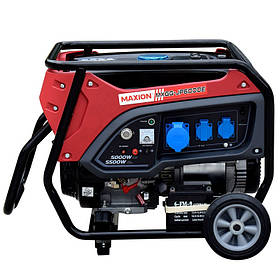 Генератор бензиновий MAXION MXGG-JP6000E 5,5 кВт ручний + електро старт однофазний