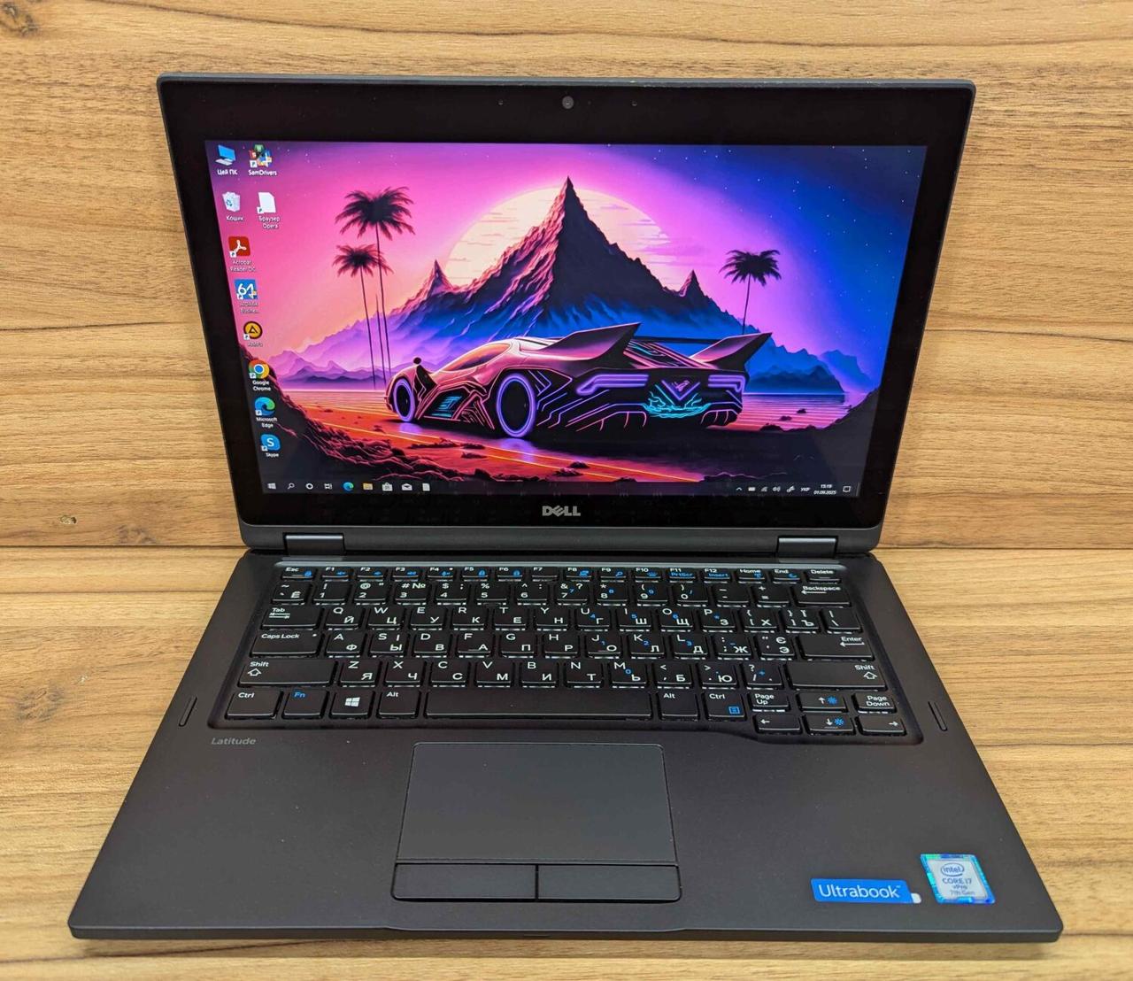 Б/в Нетбук-трансформер Dell Latitude 5289 12.5" 1920x1080 Сенсорний| Core i7-7600U| 8 GB RAM| 256 GB SSD| HD 620
