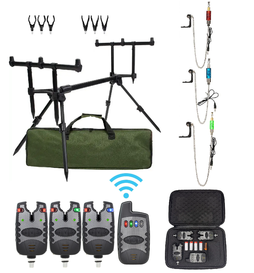 Набір рибалки з род-подом MARLINE Delta RP 184 і сигналізаторами MARLINE JHA-525