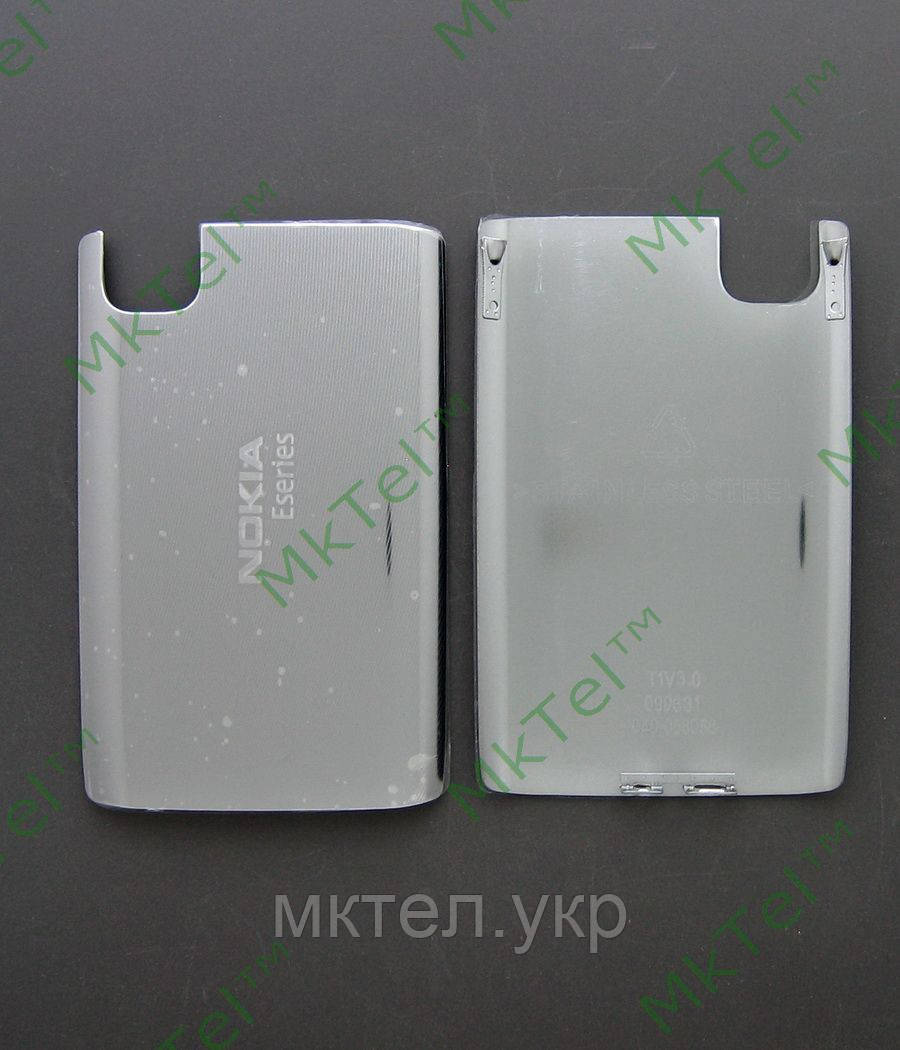 Кришка батареї Nokia E75, сріблястий