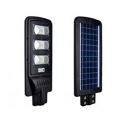 Вуличний ліхтар Vargo із сонячною батареєю на стовп 3VPP, 1 режим, корпус-міцний пластик, 120W, 6500K, 5400Lm,