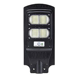 Вуличний ліхтар Vargo з сонячною батареєю на стовп 2VPP, 1 режим, корпус-міцний пластик, 80W, 6500K, 3600Lm,