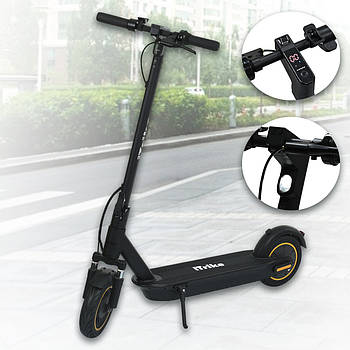 Електросамокат iTrike на 10″ дюймових колесах із потужним мотором 500 Вт MES 1033-1 Чорний