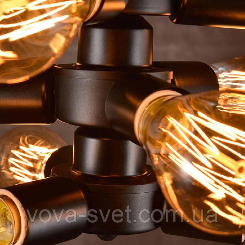 Подвесной светильник [ LOFT Five - 5 Lamp Edisons ] - фото 5 - id-p478895978