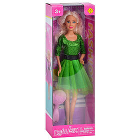 Дитяча лялька "Вечірня красуня" DEFA 8226(Green) гребінець, Toyman