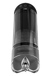 Вібропомпа вакуумна Pipedream PDX Elite чорна, 17.8 см 18+