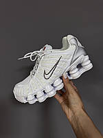 NIKE SHOX TL | WHITE / SILVER premium (3) 37