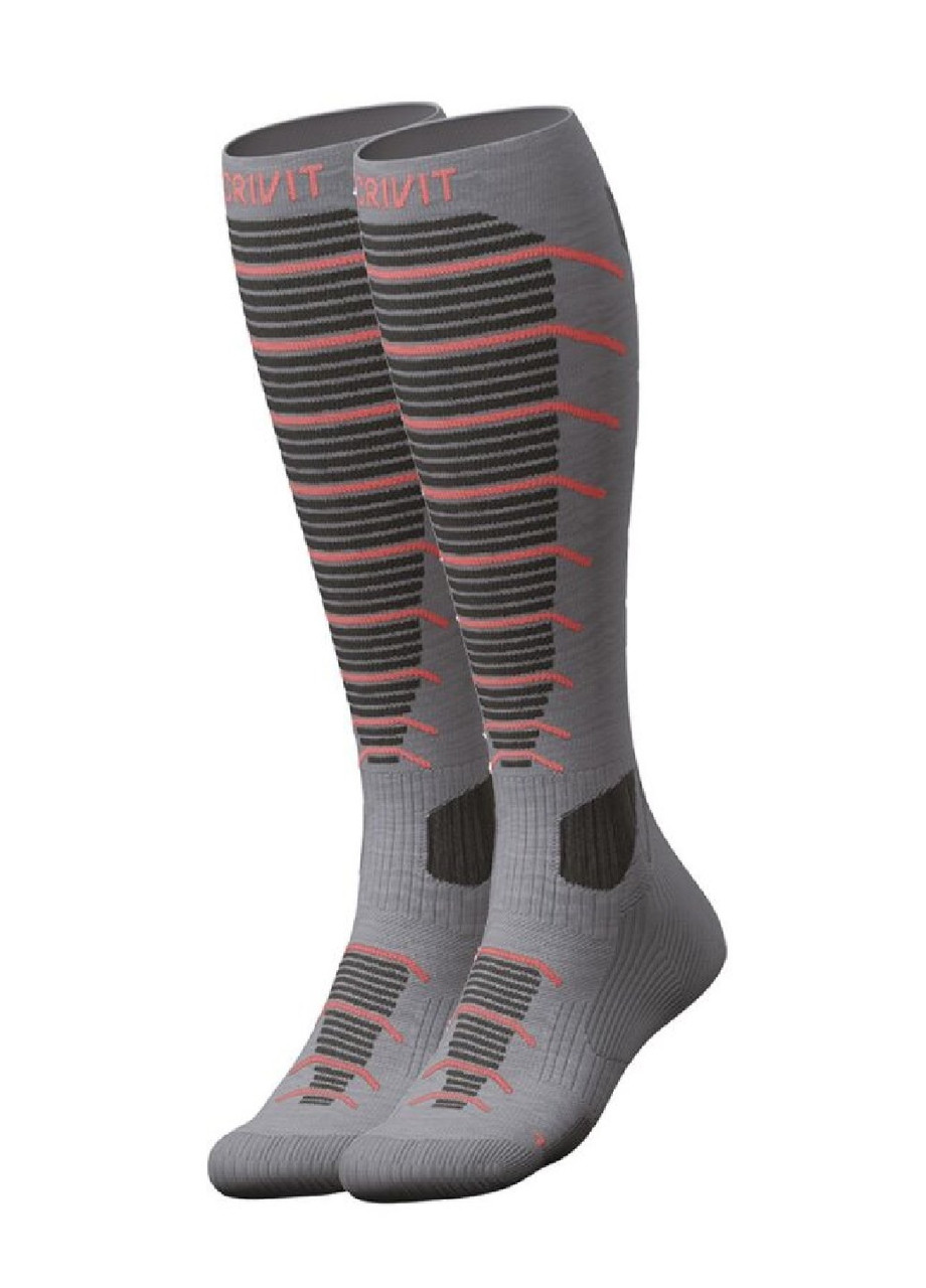 Шкарпетки жіночі зимові функціональні лижні CRIVIT з устілкою SmartStep