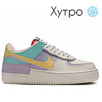 Nike Air Force 1 Shadow Pale Ivory Fur ❄️ 36