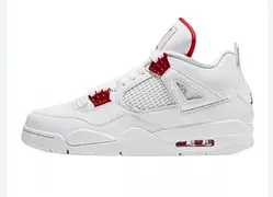 Nike Air Jordan 4 Retro Metallic Red 44