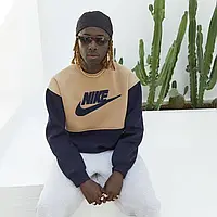 Світшот Nike big swoos беж S