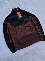 Флісова кофта TNF коричнева S