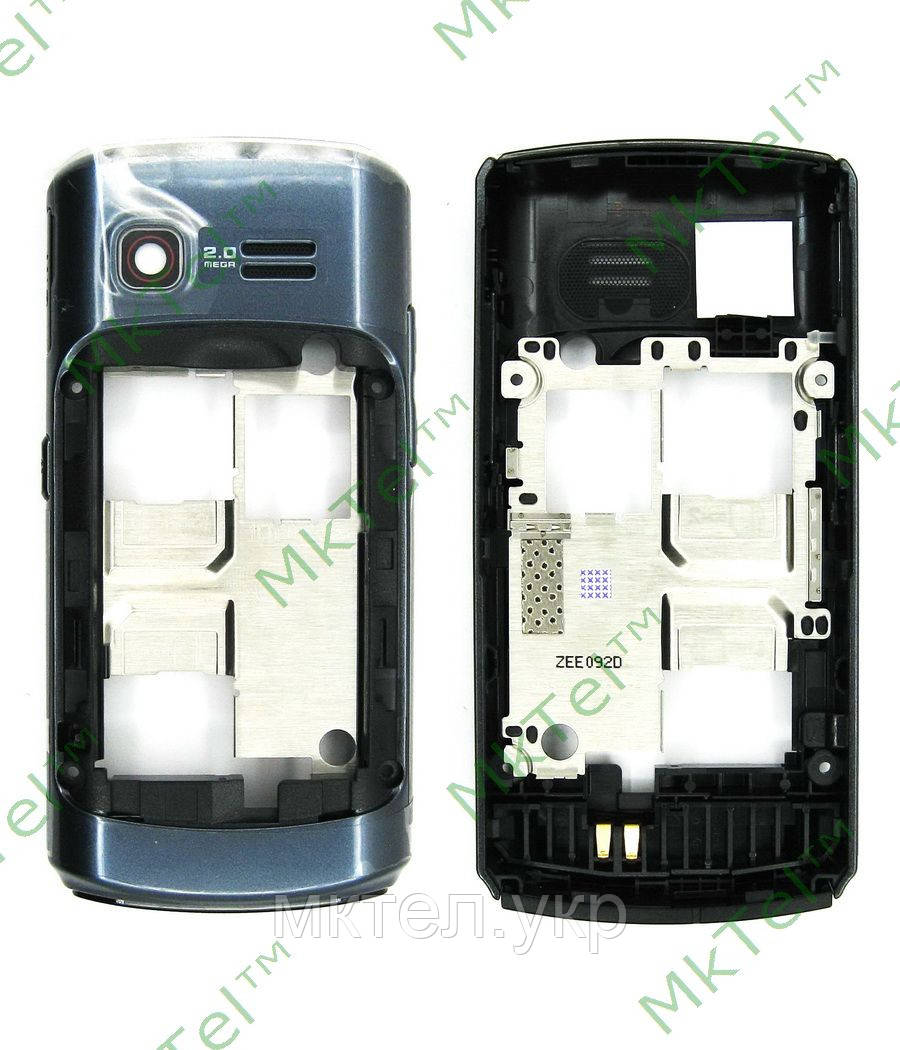 Середня частина Samsung C6112 Duos, синій Оригінал #GH98-13836A