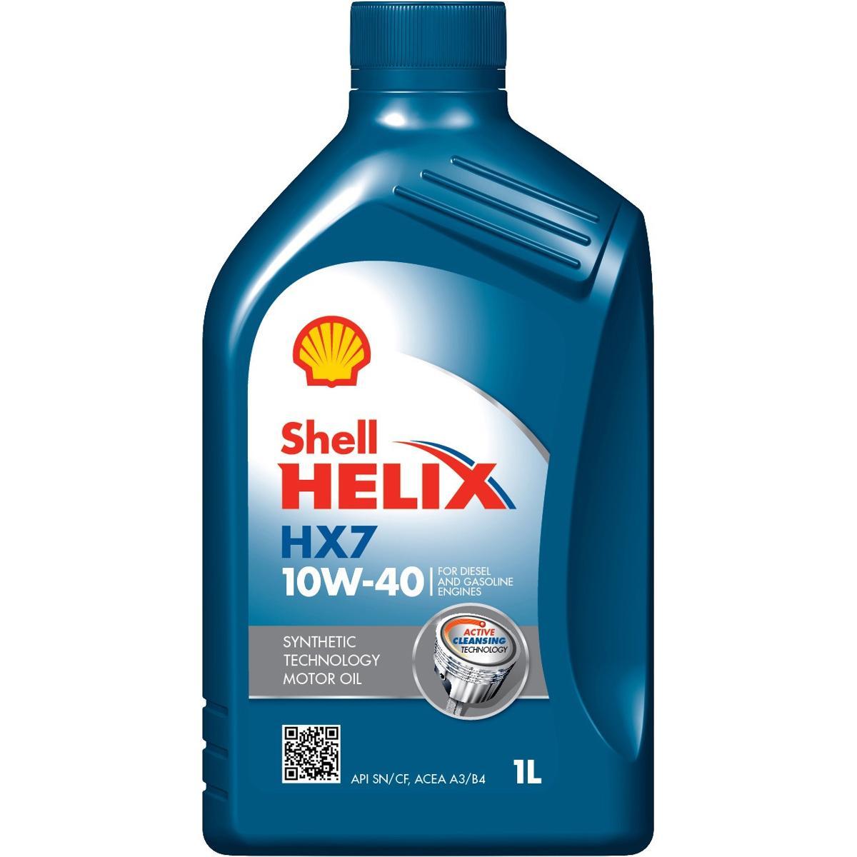 Олива моторна SHELL Helix HX7 10W-40, 1л, фото 1