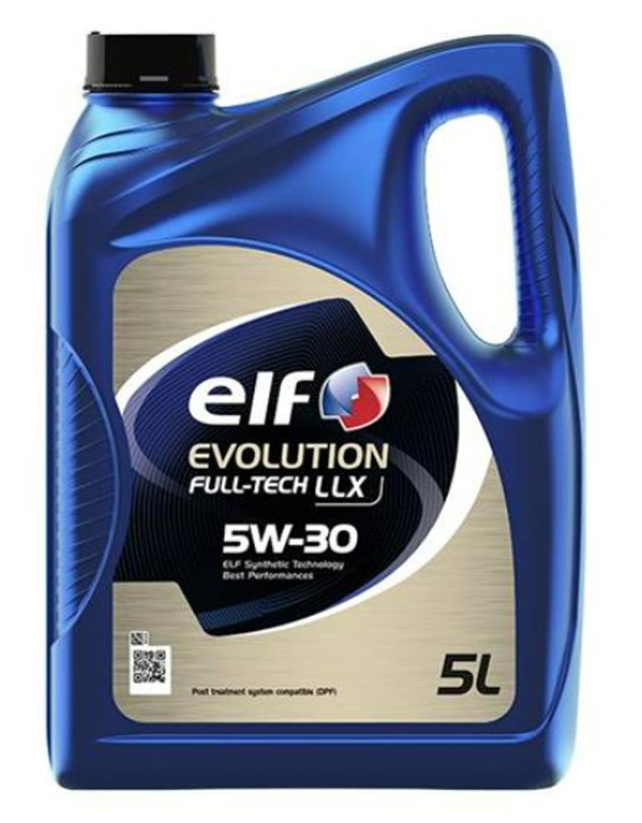 Моторне масло ELF 213920 Evolution full-tech LLX 5W-30 5л, фото 1