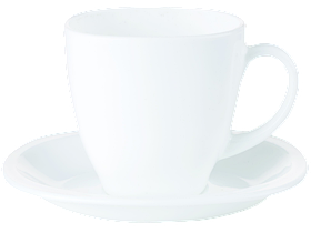 Чашка LUMINARC CARINE WHITE набір 6x220 мл (V8845)