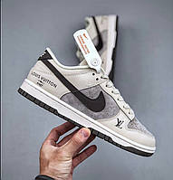 Nike SB Dunk Low x Louise Vuitton Grey 38