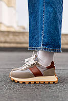 Кросівки Brown Grey 36