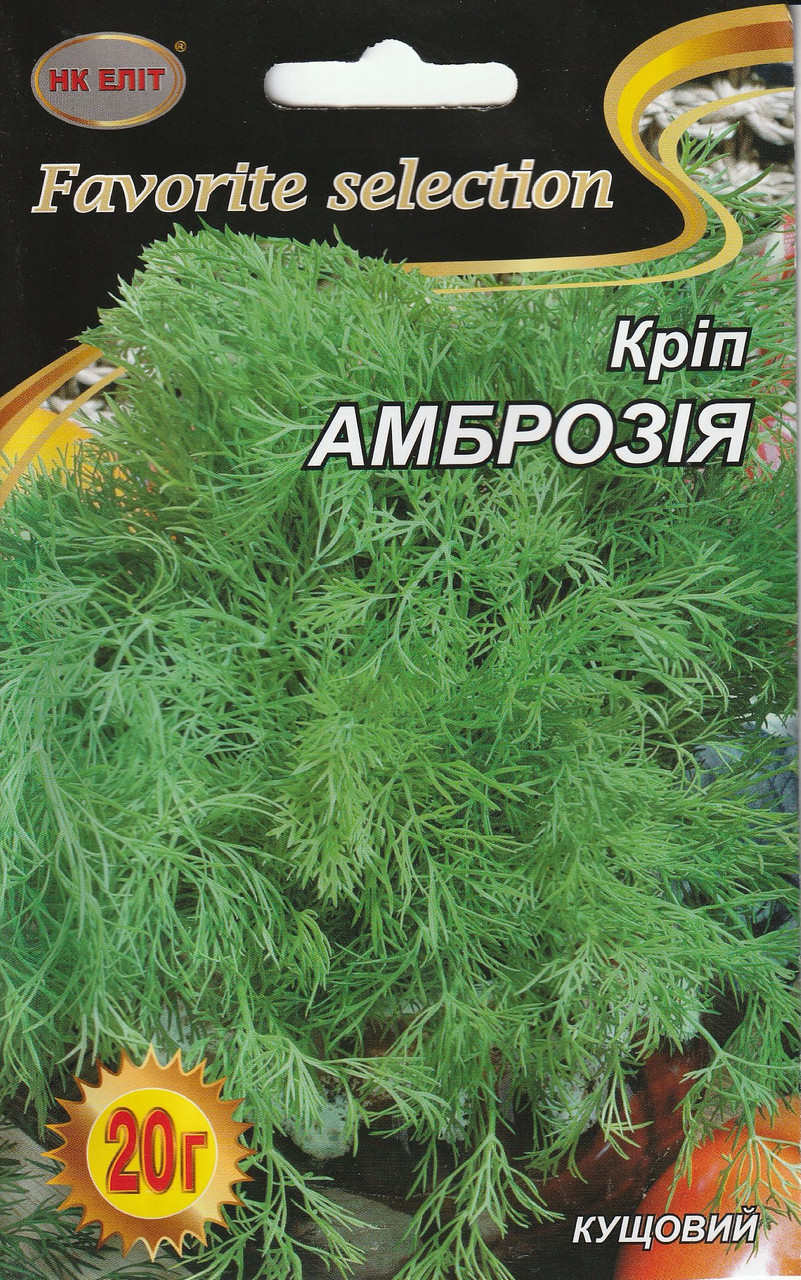 Насіння кропу Амброзія 20 г НК Еліт, фото 1