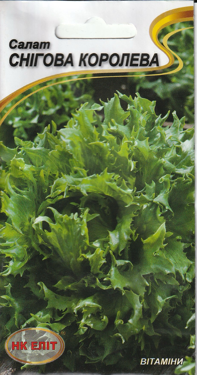 Насіння салату Снігова королева1 г НК Еліт, фото 1