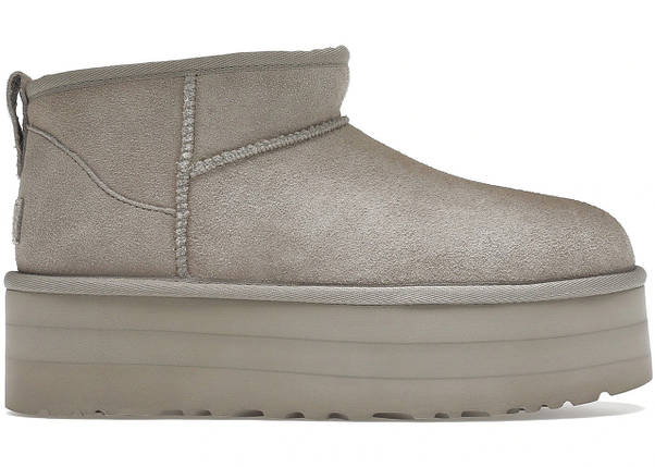 Черевики UGG Classic Ultra Mini Platform Boot Goat Grey - 1135092-GOA, фото 1