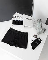 Комплект 4 штуки білизни + 6 пар високих шкарпеток з коробкою S