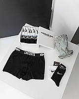 Комплект 4 штуки білизни + 6 пар високих шкарпеток з коробкою S