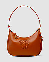 💎 Pinko Half Moon Bag Simply Ginger With Leather Buckle 26 х 20 х 8 см