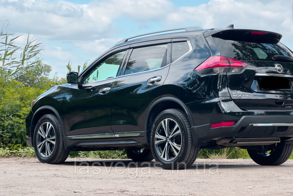 Дефлектори вікон (вітровики) Nissan Rogue 2014-2020 / X-Trail T-32 (Autoclober/Південна Корея), фото 1
