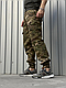 Чоловічі штани камуфляжні, практичні брюки карго у стилі мілітарі, тактичний та військовий одяг для полювання - фото 6 - id-p2744669632